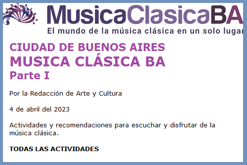 MUSICA CLASICA BA